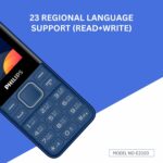 Philips All-New E2103 Sleek & Stylish Keypad Mobile