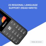Philips All-New E2102 Sleek & Stylish Keypad Mobile