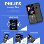 Philips All-New E2102 Sleek & Stylish Keypad Mobile