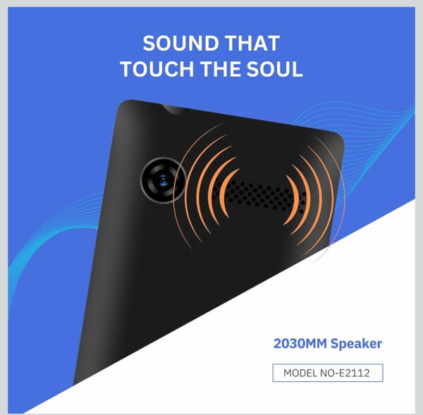 Philips All-New E2112 Sleek & Stylish |Keypad Mobile with 1.77" Screen|2500 MAH Battery | 2030mm Speaker| Wireless FM | Bright Torch