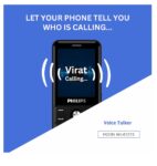 Philips All-New E2221 Sleek & Stylish Keypad Mobile