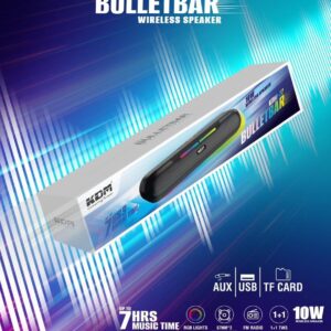 KDM Bullet bar bluetooth speaker